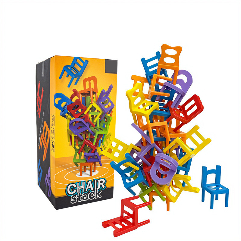 Baby Nursery Chair - 24-teiliges Kinder-Puzzle-Klappstuhl-Spielzeug, interaktives Eltern-Kind-Spiel für Kinder,