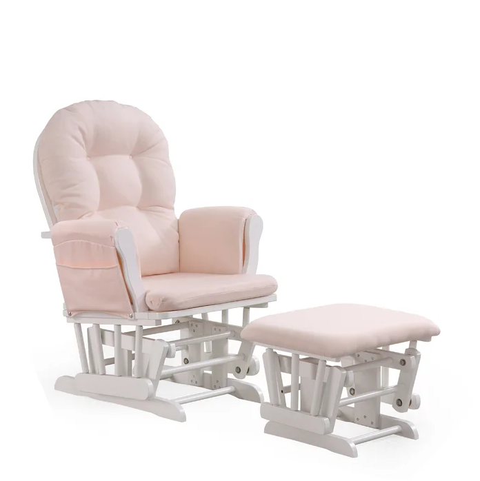 Baby Nursery Chair - Moderner Holz-Schaukelstuhl für Mütter mit Stillfunktion