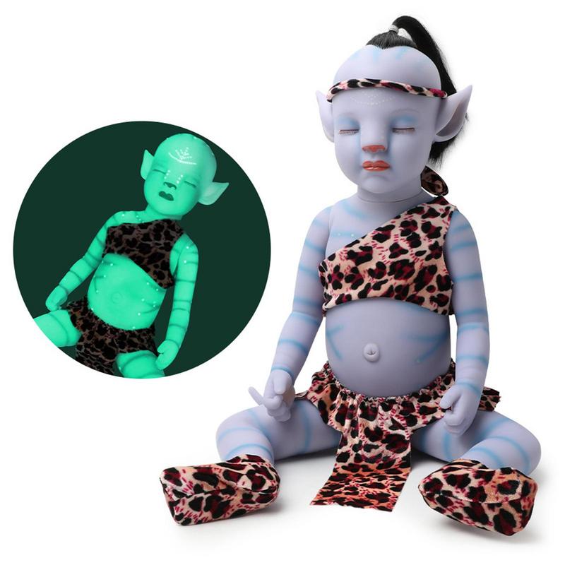 Baby Nursery Boy - Neue leuchtende Avatar Reborn Puppe Kinderspielzeug