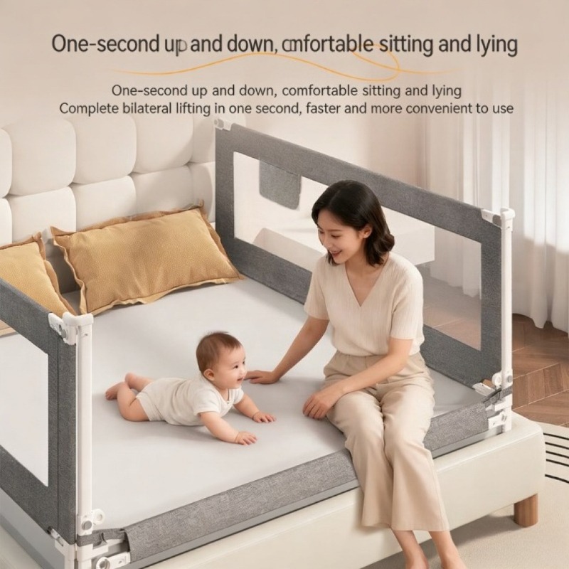 Bed Rail Toddler - 180 cm verstellbares Geländer für Kinderbetten