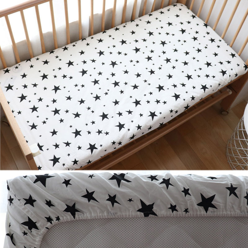 Baby Nursery Boy - Baby Ausgestattet Blatt Für Neugeborene Baumwolle