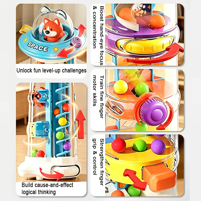 Montessori Kugel-Turmspielzeug – Baby Nursery Table Bewertung und Preis