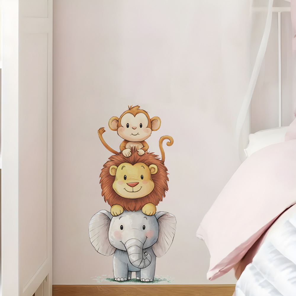 Niedliche Waldtier-Wandaufkleb – Baby Nursery Vinyl Bewertung und Preis