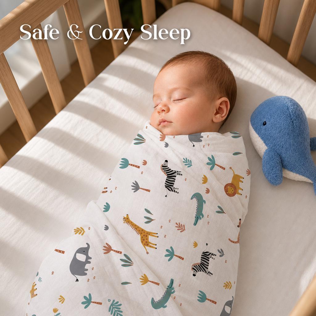 3er-Pack Baby-Musselin-Pucktüc – Baby Nursery Boy Bewertung und Preis