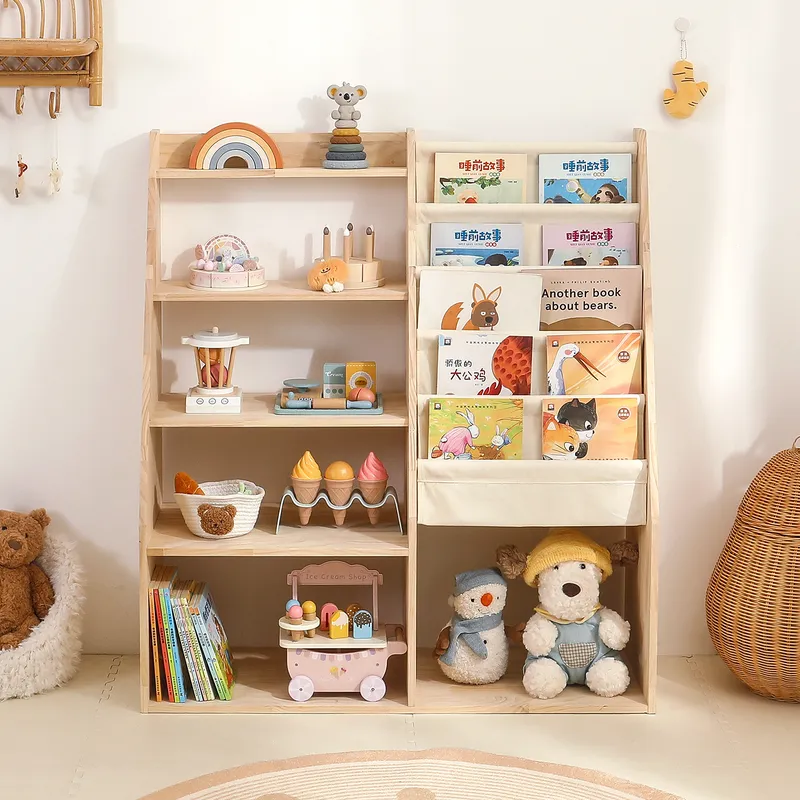 Massivholz-Kinderbücherregal S – Baby Nursery Bookshelf Bewertung und Preis