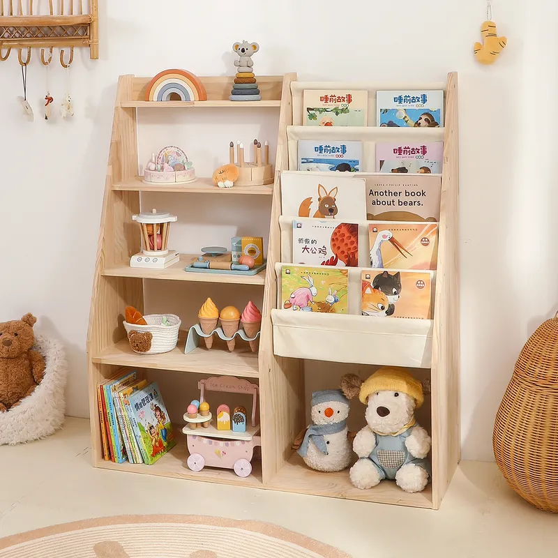 Massivholz-Kinderbücherregal S – Baby Nursery Bookshelf Bewertung und Preis