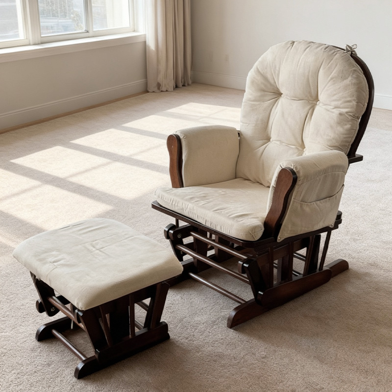 Moderner Holz-Schaukelstuhl fü – Baby Nursery Chair Bewertung und Preis