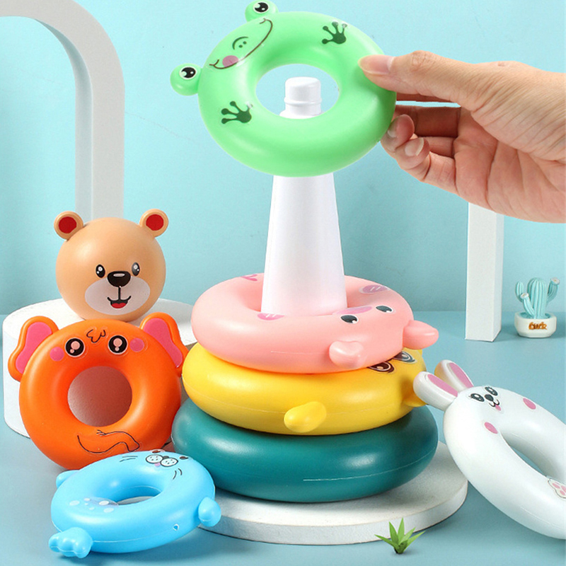 Regenbogen Stapel Ring Turm Mo – Baby Nursery Table Bewertung und Preis