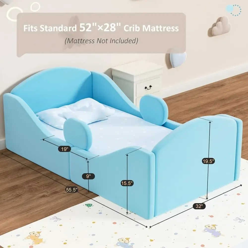 Kleinkindbett mit abnehmbaren  – Bed Rail Toddler Bewertung und Preis