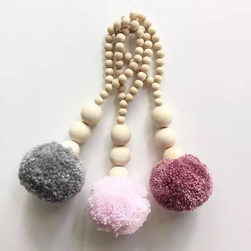 Holz Perlen Quaste Ball Girlan – Baby Nursery Garland Bewertung und Preis