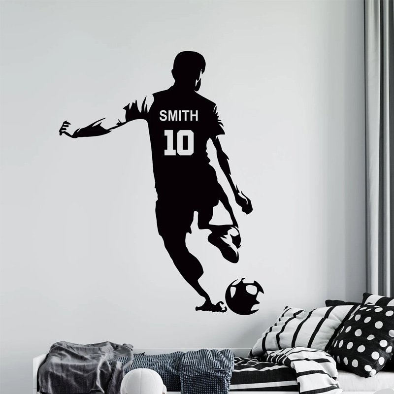 Personalisierter Fußballspiele – Baby Nursery Wall Decals Bewertung und Preis