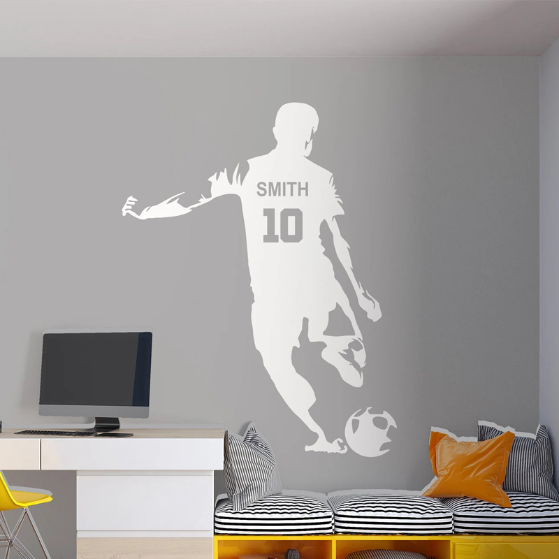 Personalisierter Fußballspiele – Baby Nursery Wall Decals Bewertung und Preis