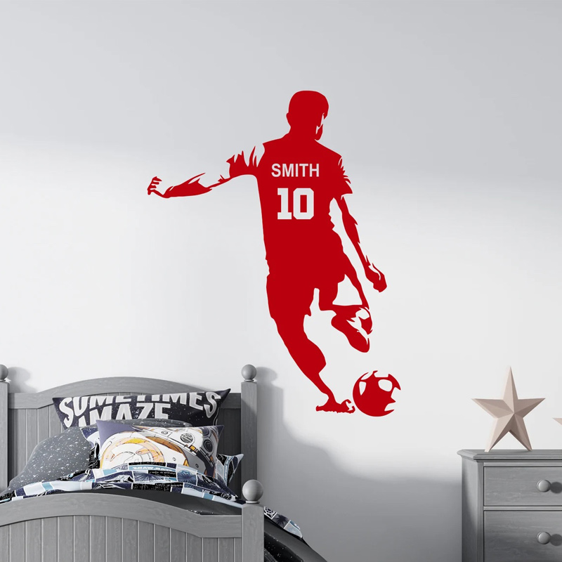 Personalisierter Fußballspiele – Baby Nursery Wall Decals Bewertung und Preis
