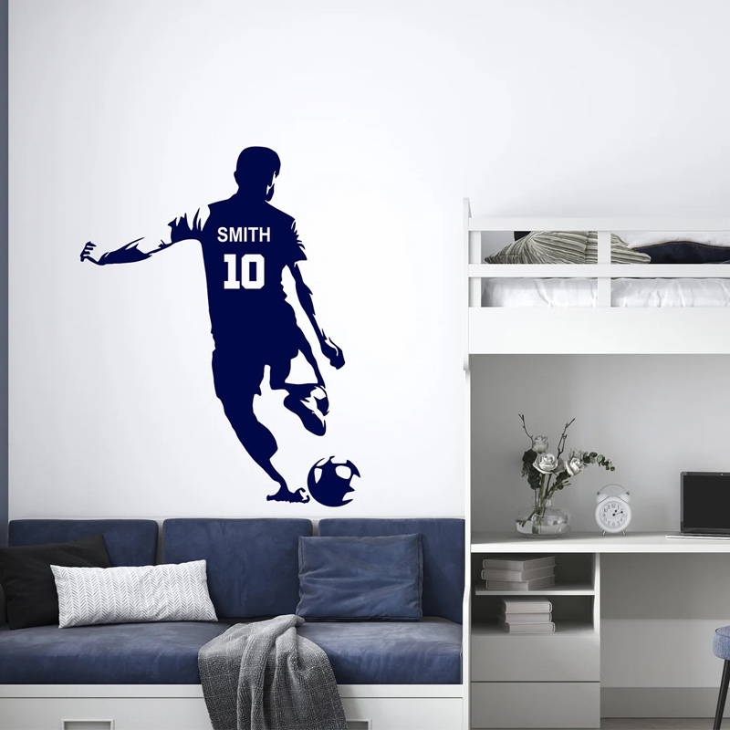 Personalisierter Fußballspiele – Baby Nursery Wall Decals Bewertung und Preis