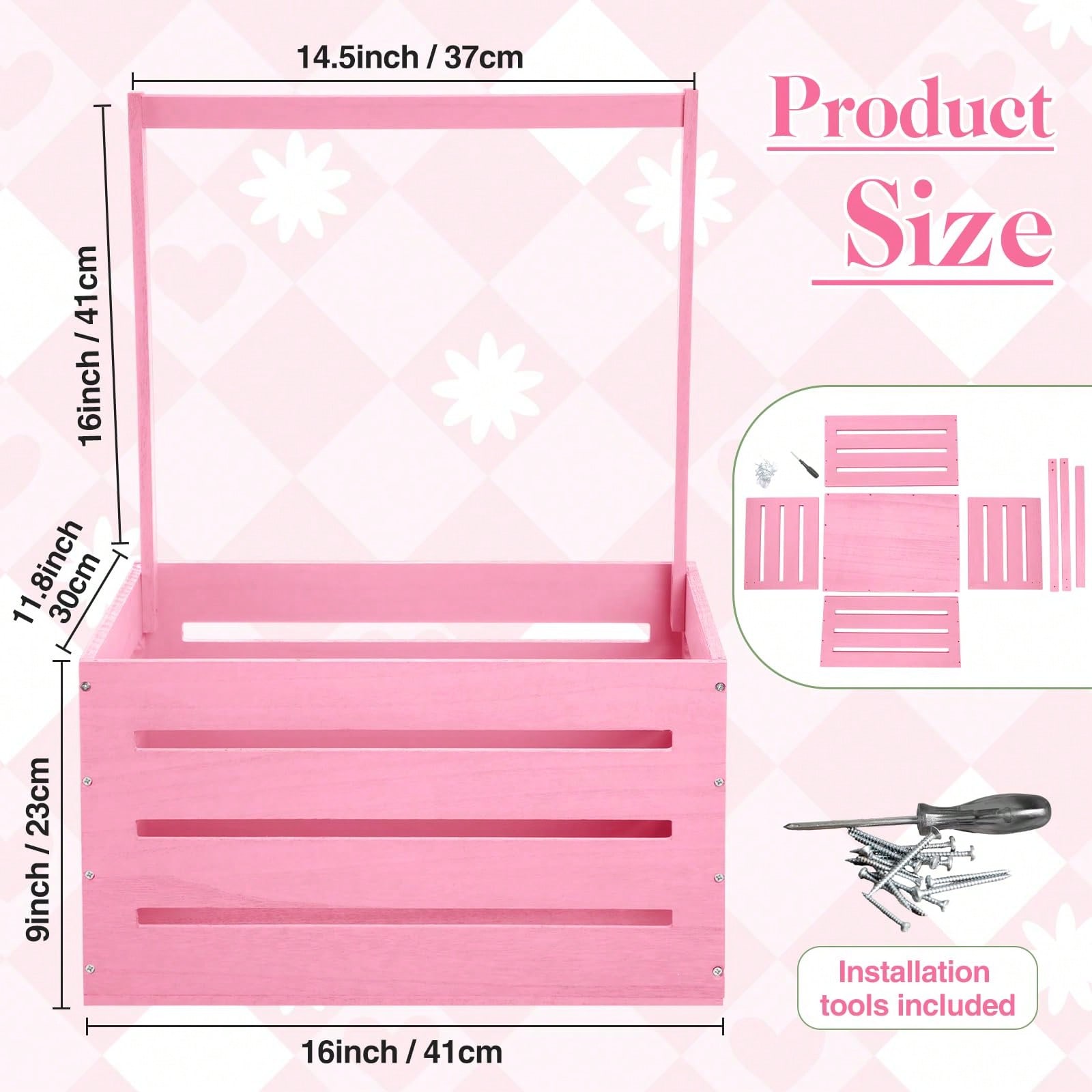 Hölzerne Baby-Shower-Kiste, ni – Baby Nursery Unit Bewertung und Preis