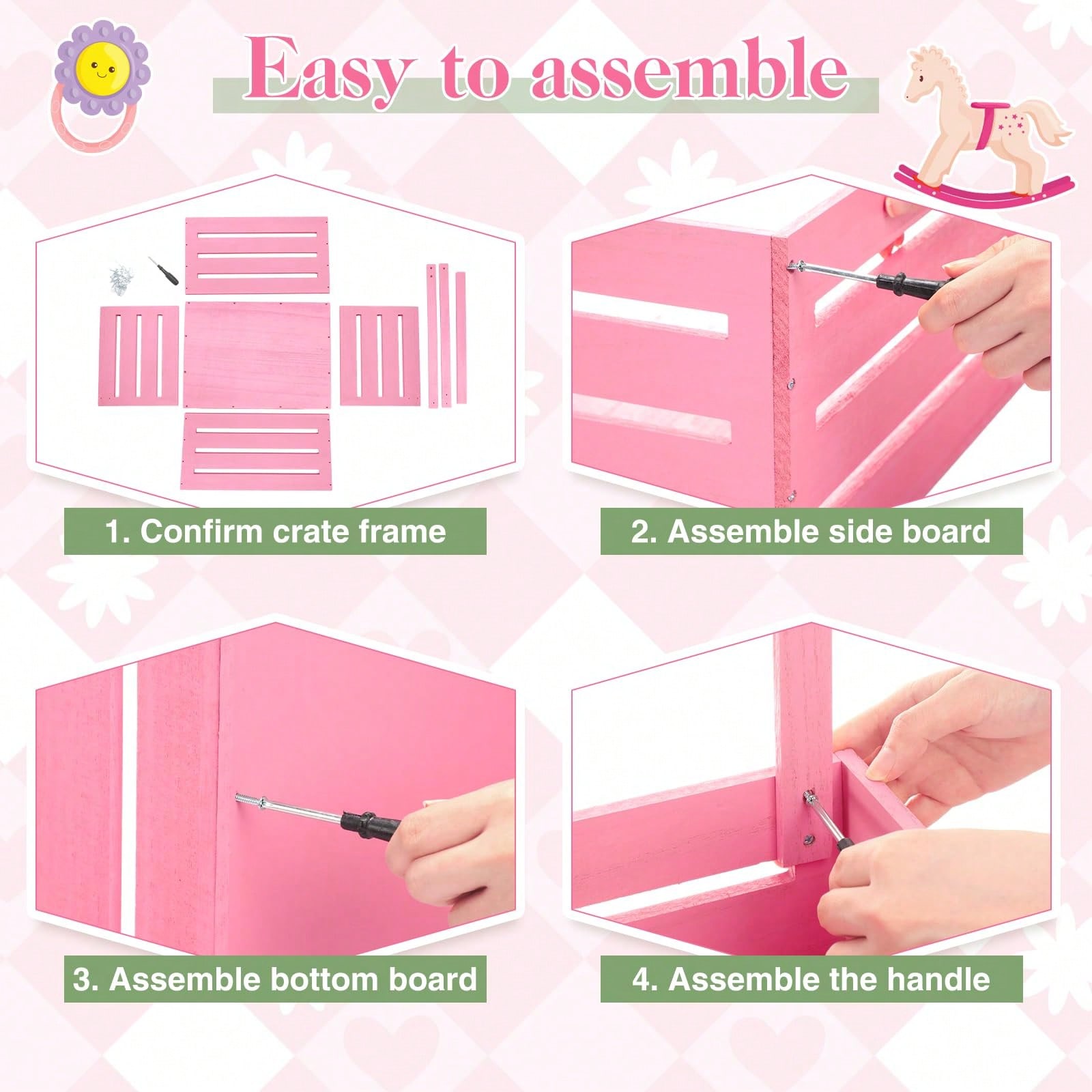 Hölzerne Baby-Shower-Kiste, ni – Baby Nursery Unit Bewertung und Preis