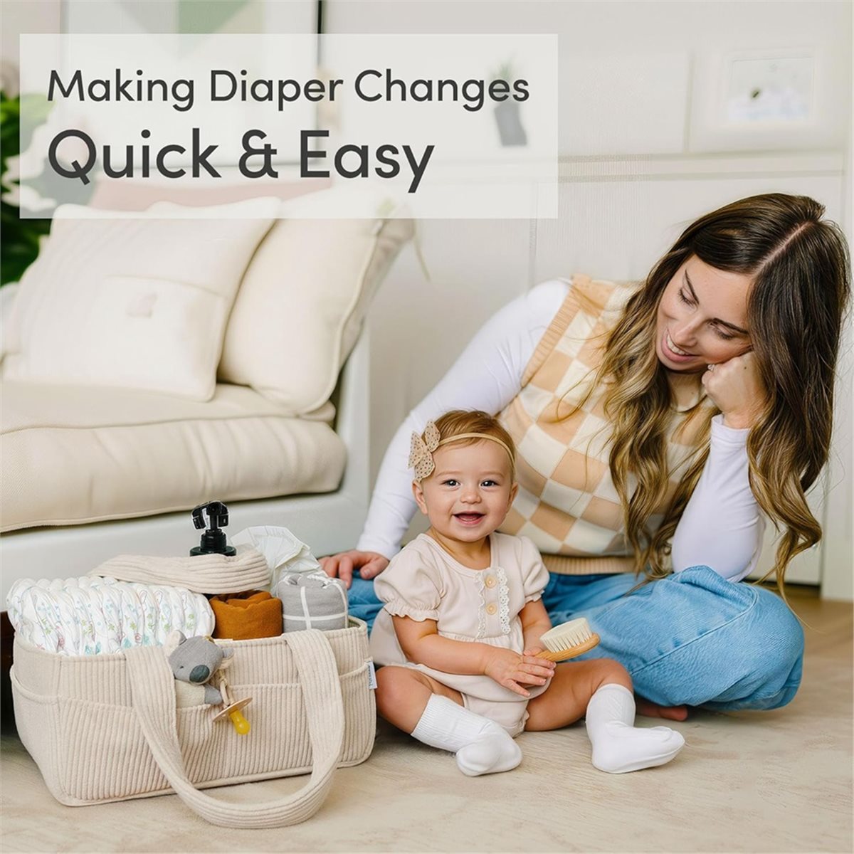 Nices Baby Windel-Organizer fü – Baby Nursery Table Bewertung und Preis