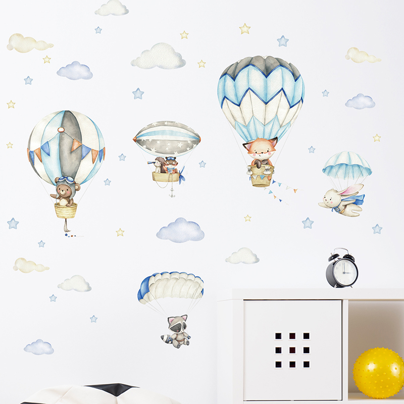 Cartoon Niedliche Tiere Heißlu – Baby Nursery Wall Decals Bewertung und Preis