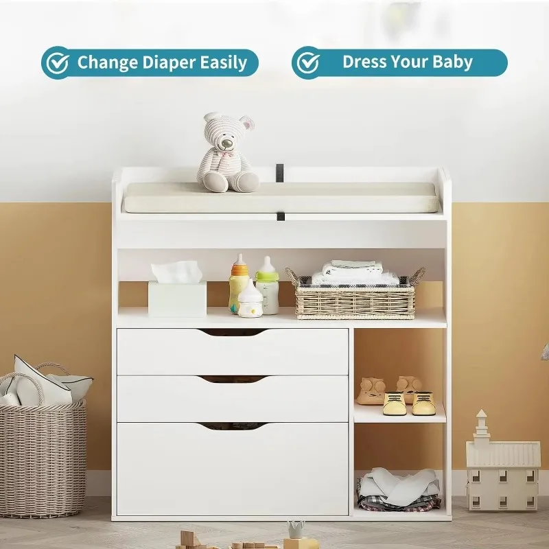Moderner minimalistischer MDF- – Baby Nursery Table Bewertung und Preis