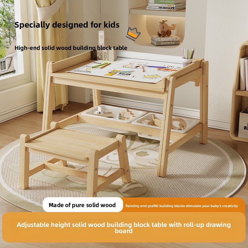 Tische und Stühle aus massivem – Baby Nursery Table Bewertung und Preis
