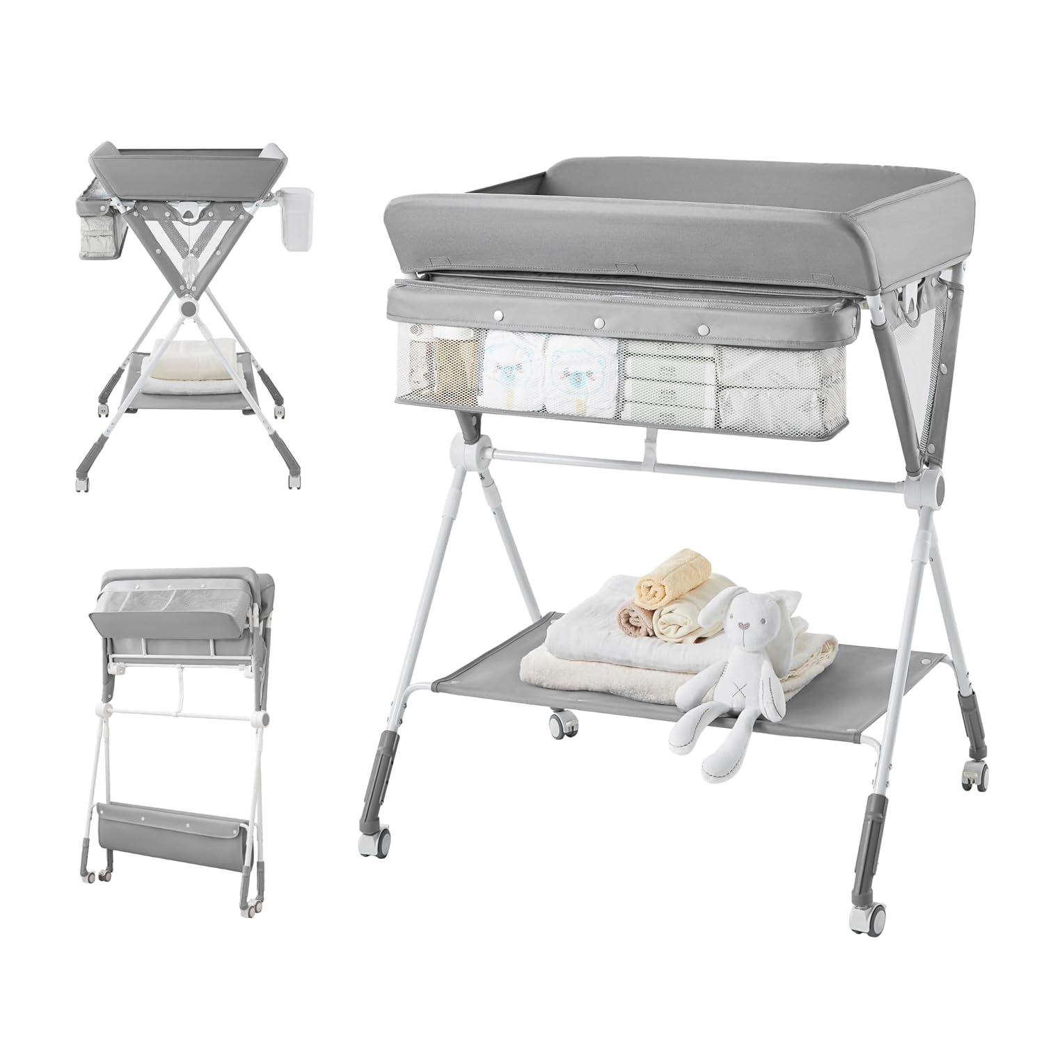 KUB Tragbarer Wickeltisch, Fal – Baby Nursery Table Bewertung und Preis