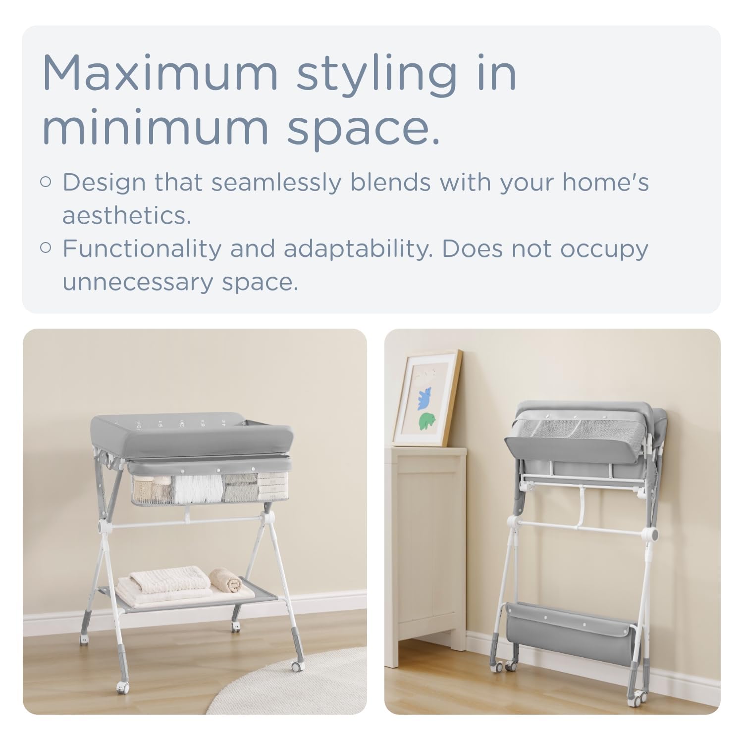 KUB Tragbarer Wickeltisch, Fal – Baby Nursery Table Bewertung und Preis
