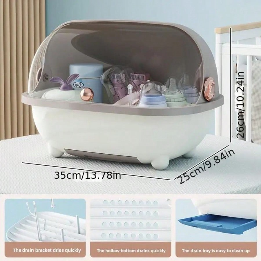 Babyflaschen-Trockenständer mi – Baby Nursery Unit Bewertung und Preis