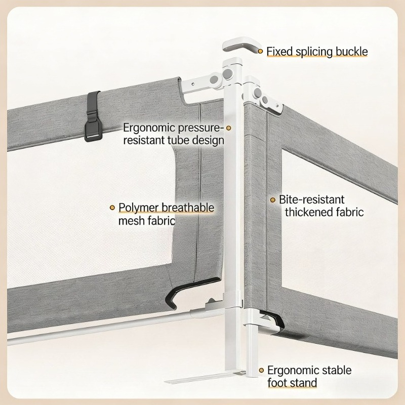 180 cm verstellbares Geländer  – Bed Rail Toddler Bewertung und Preis