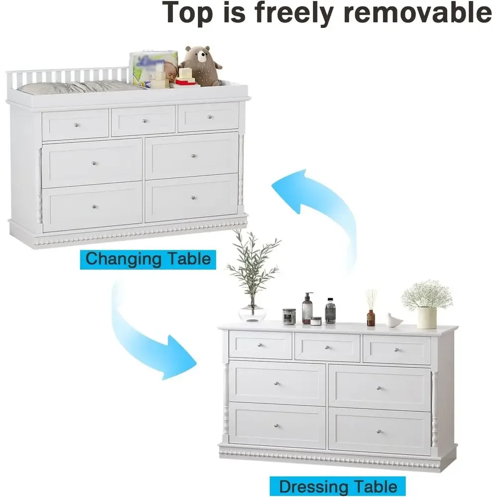 56,5 Zoll großer Baby-Kommode  – Baby Nursery Table Bewertung und Preis