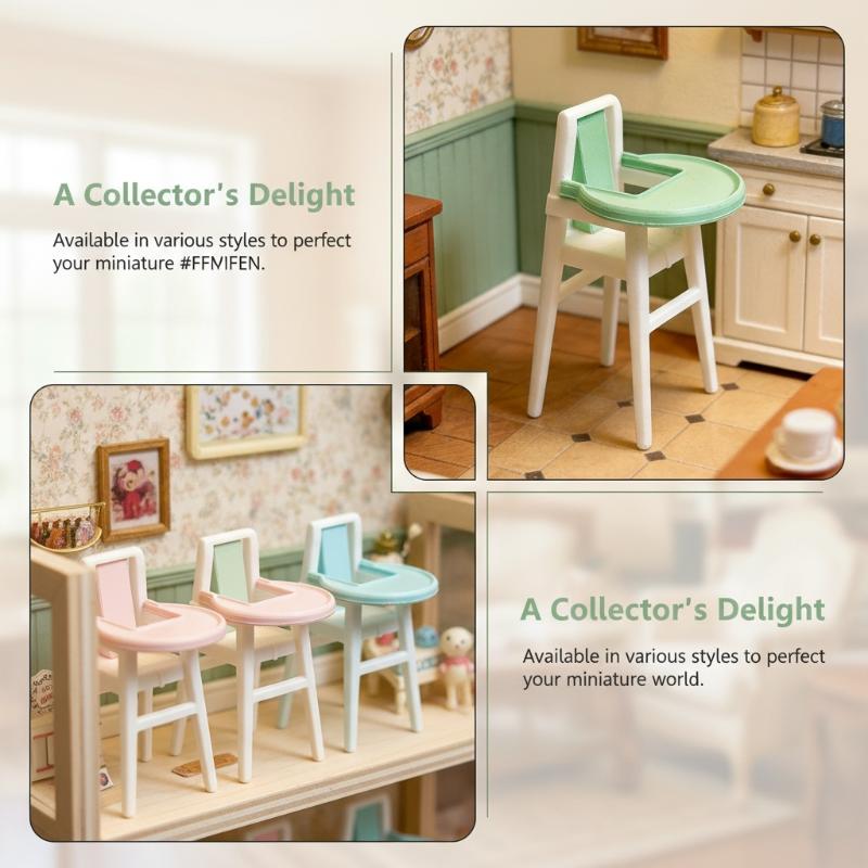 Miniatur-Puppenhaus im Maßstab – Baby Nursery Chair Bewertung und Preis