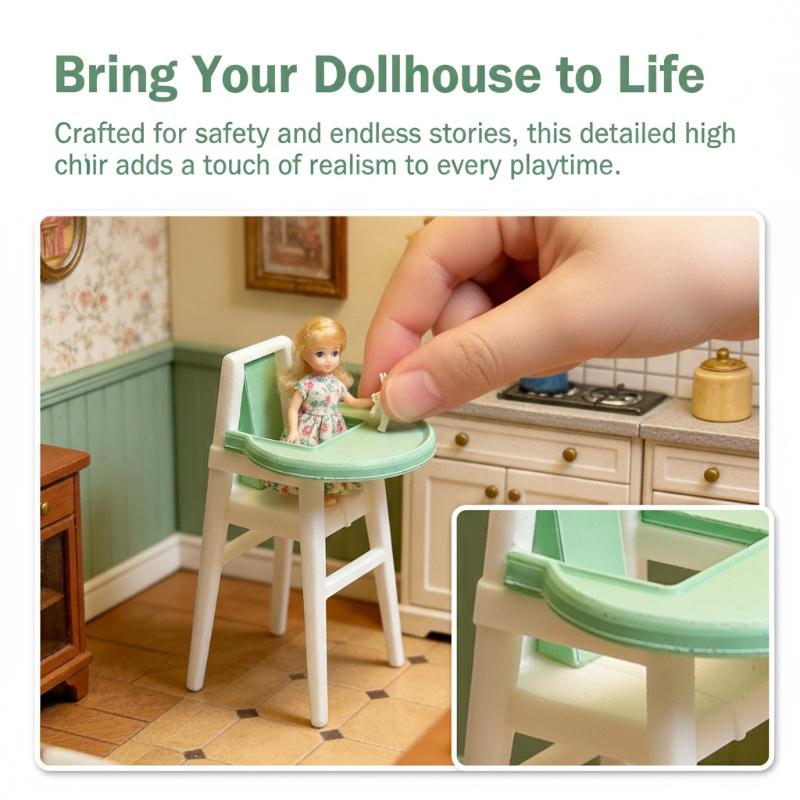 Miniatur-Puppenhaus im Maßstab – Baby Nursery Chair Bewertung und Preis