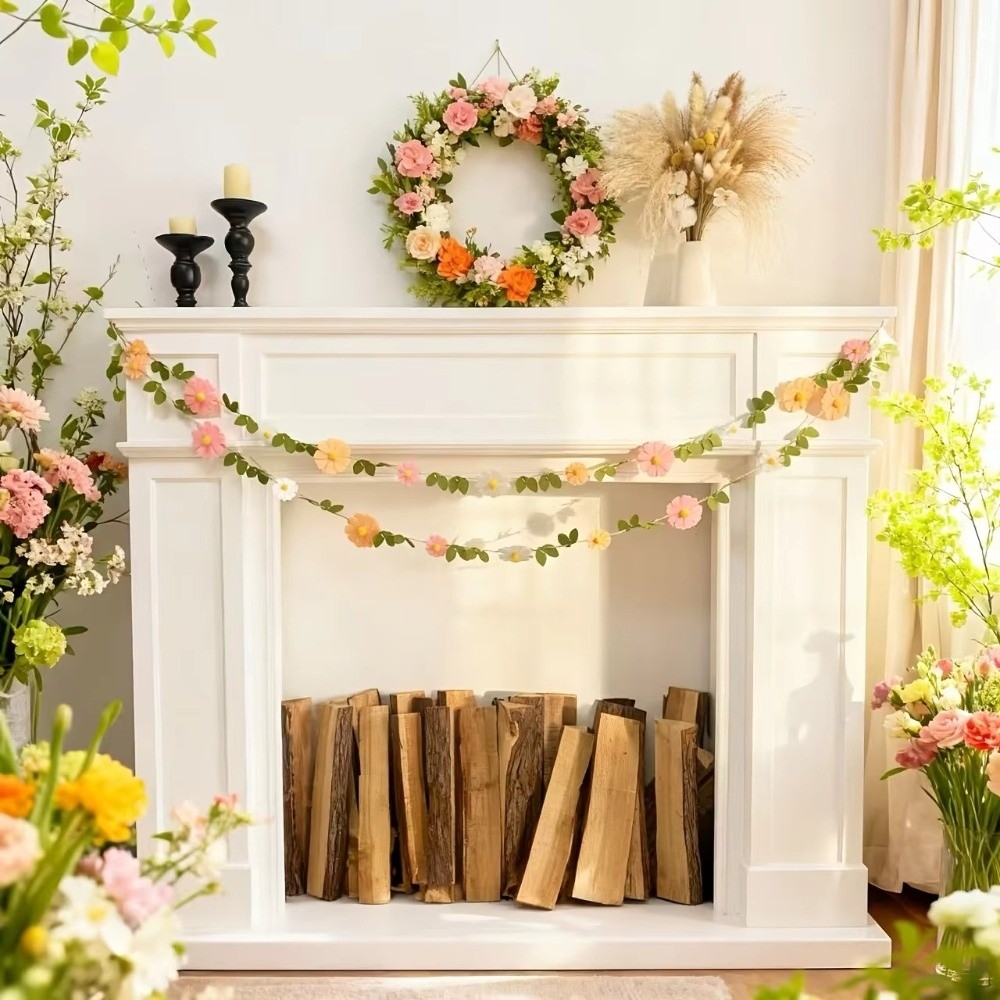 200 cm Filz-Gänseblümchen-Bann – Baby Nursery Garland Bewertung und Preis
