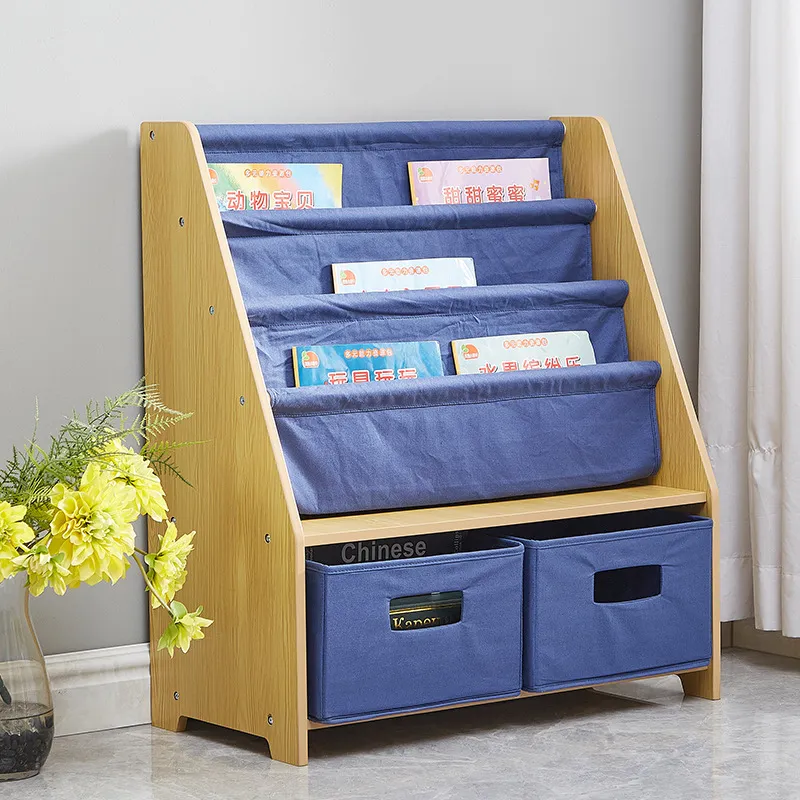 Kinder-Bücherregal aus Leinen, – Baby Nursery Unit Bewertung und Preis