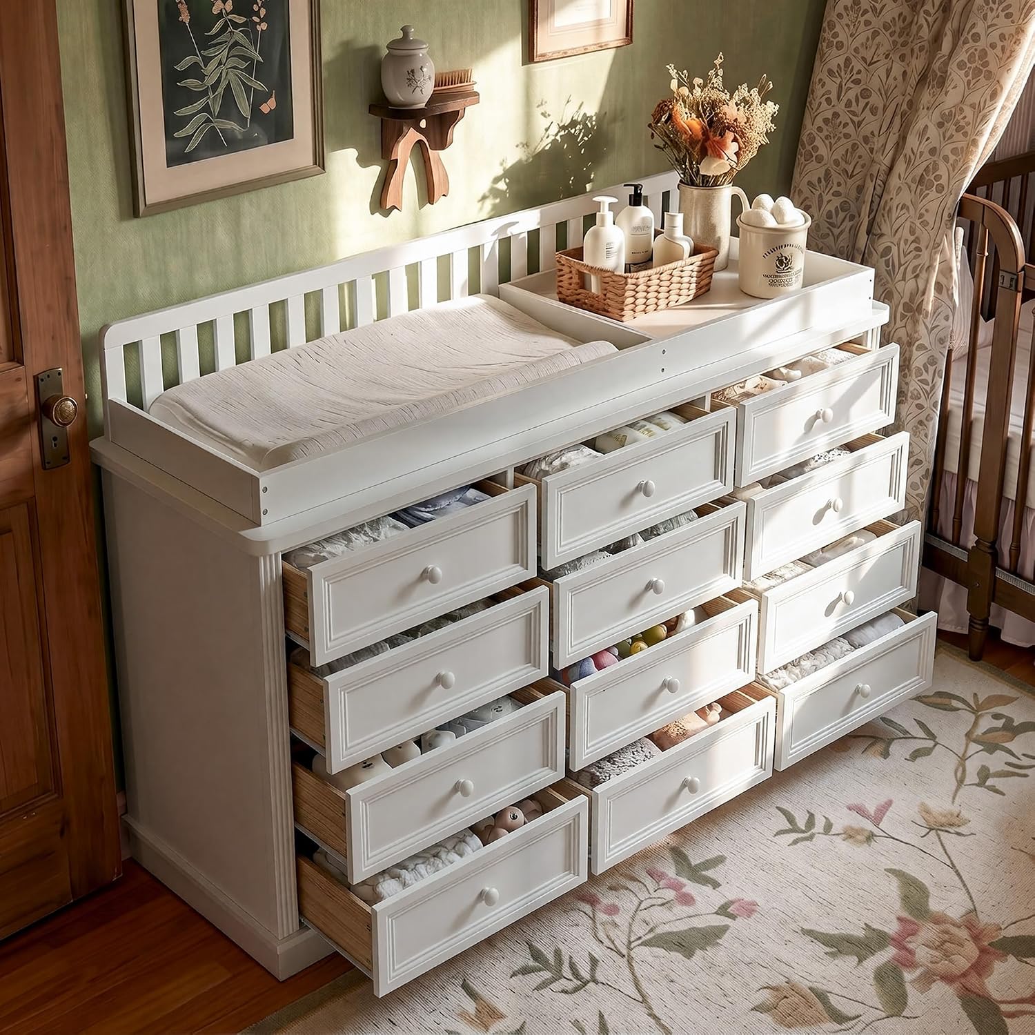Baby-Wickelkommode, 100% Massi – Baby Nursery Table Bewertung und Preis