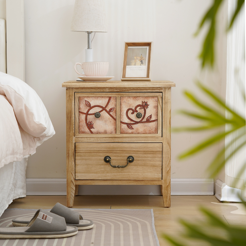 Nachttisch aus Naturholz, wass – Baby Nursery Table Bewertung und Preis