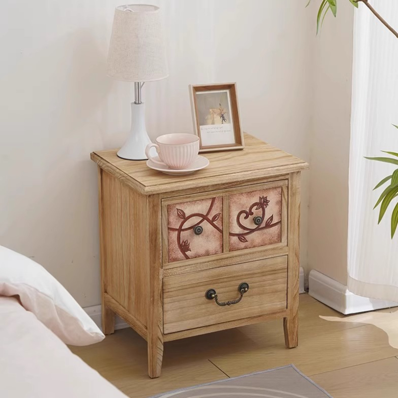Nachttisch aus Naturholz, wass – Baby Nursery Table Bewertung und Preis