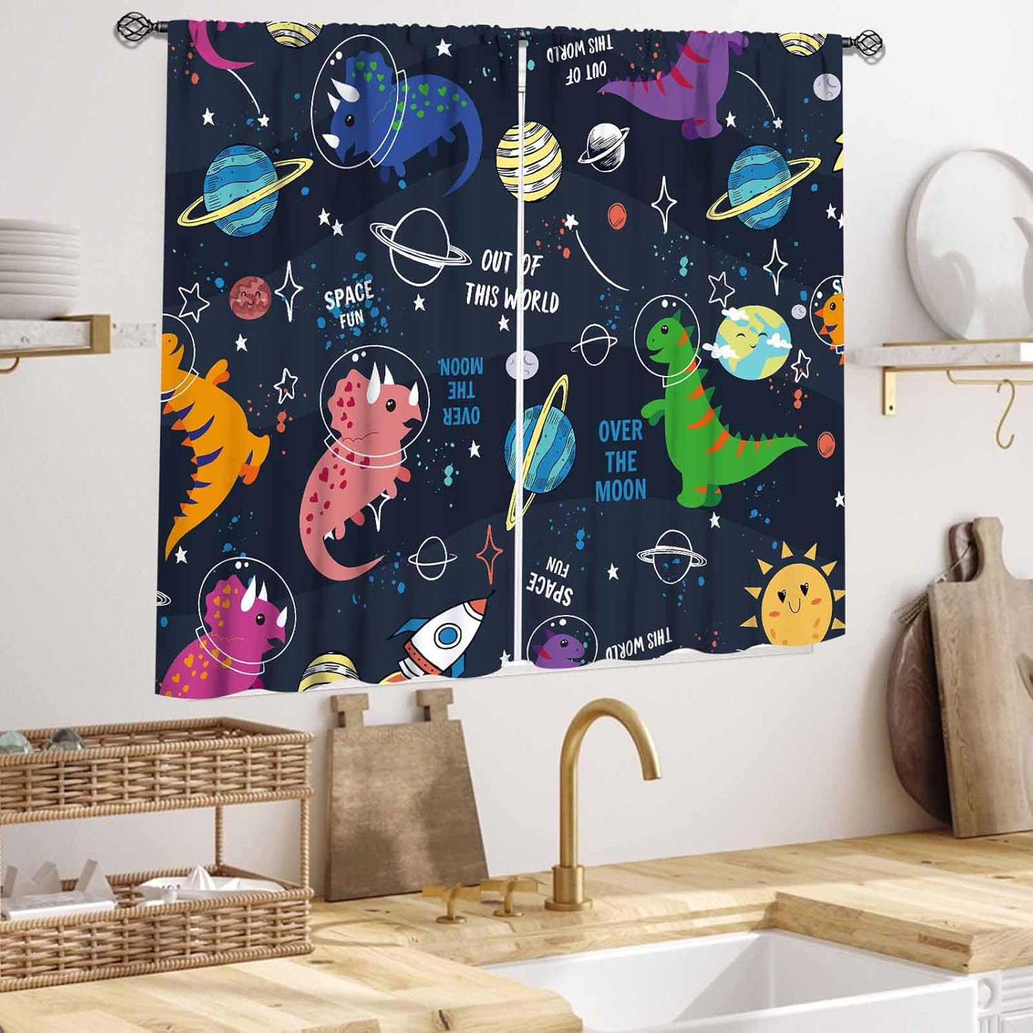 Dinosaurier-Vorhänge für Kinde – Baby Nursery Themes Boy Bewertung und Preis