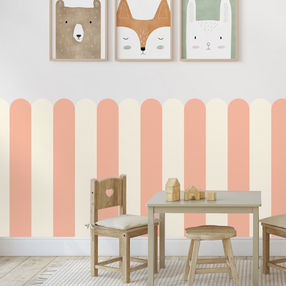 Mehrfarbige vertikal gestreift – Baby Nursery Wall Decals Bewertung und Preis
