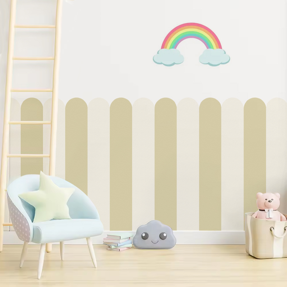 Mehrfarbige vertikal gestreift – Baby Nursery Wall Decals Bewertung und Preis