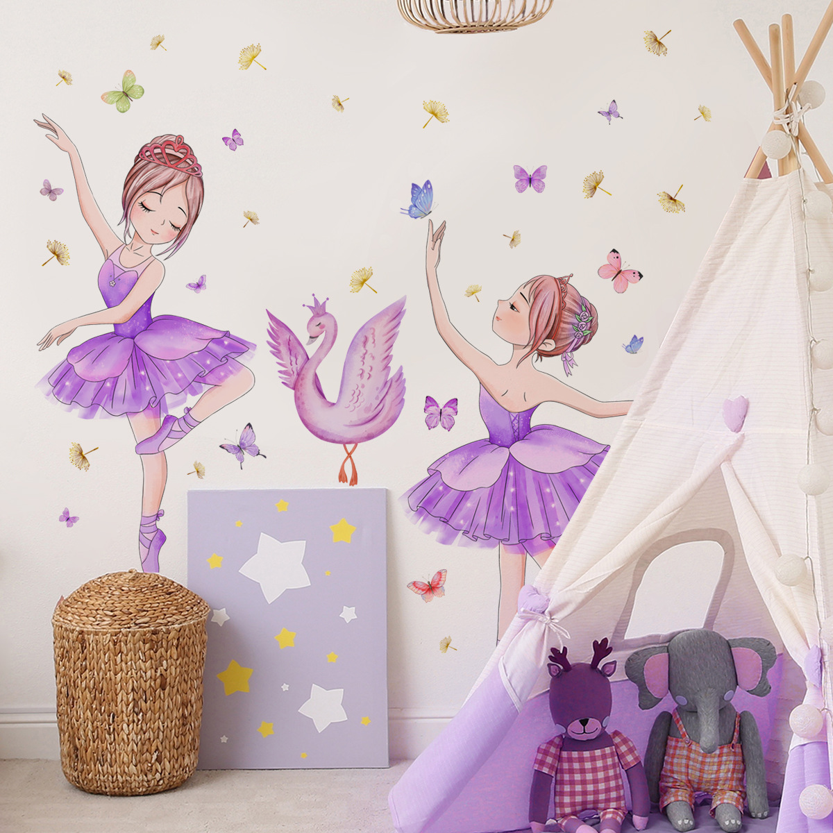 Ballett Mädchen Vinyl Kind Wan – Baby Nursery Ideas Girl Bewertung und Preis