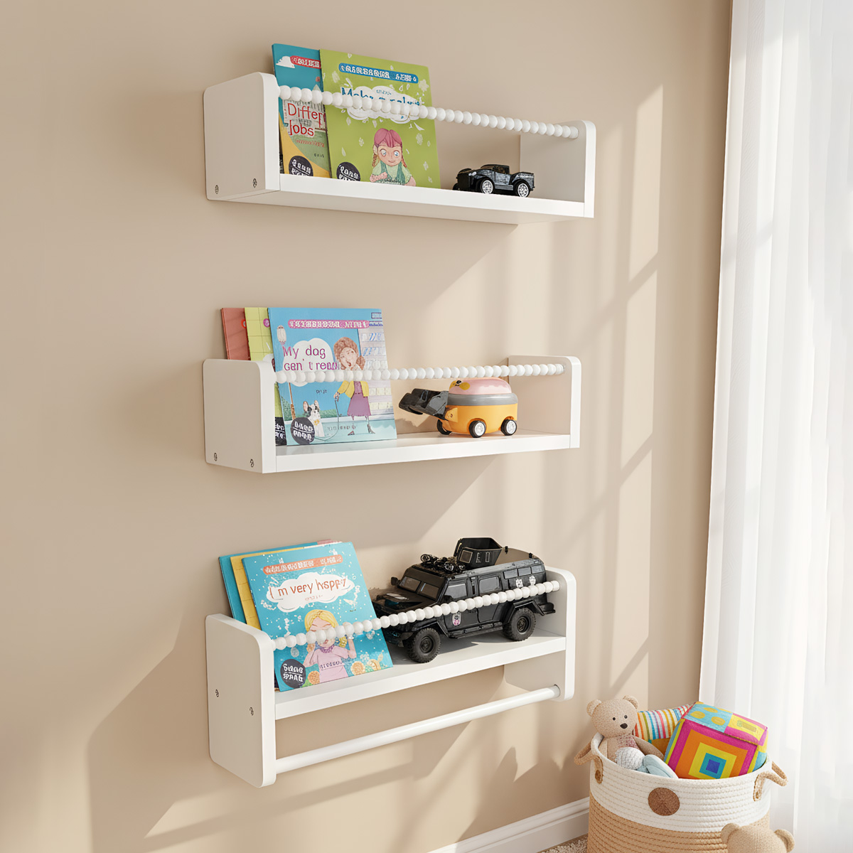 Kinderzimmer-Bücherregale aus  – Baby Nursery Bookshelf Bewertung und Preis